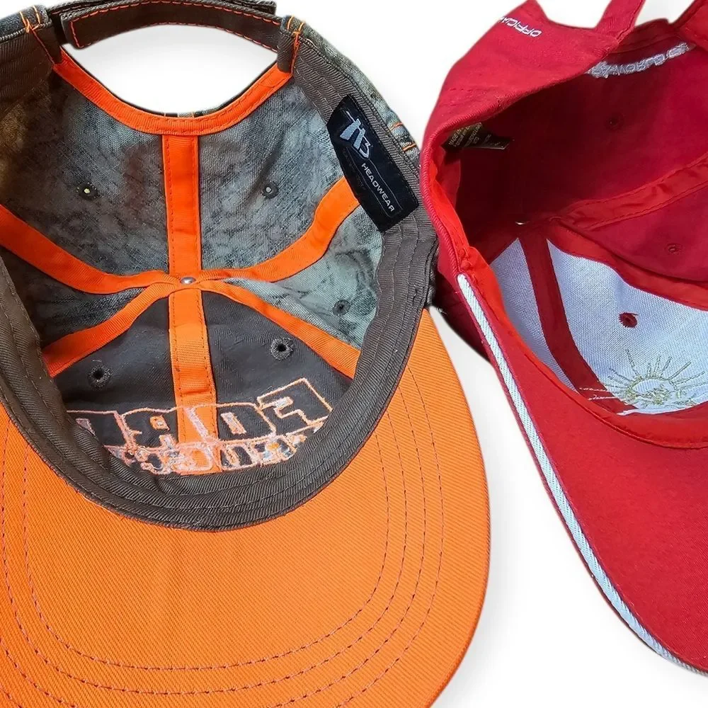 Vintage Baseball Cap Hat Lot – Ford, Budweiser, Michelin, NY, NASCAR (6 Total) - Picture 3 of 9